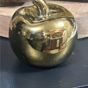 Gold Decorative Apple